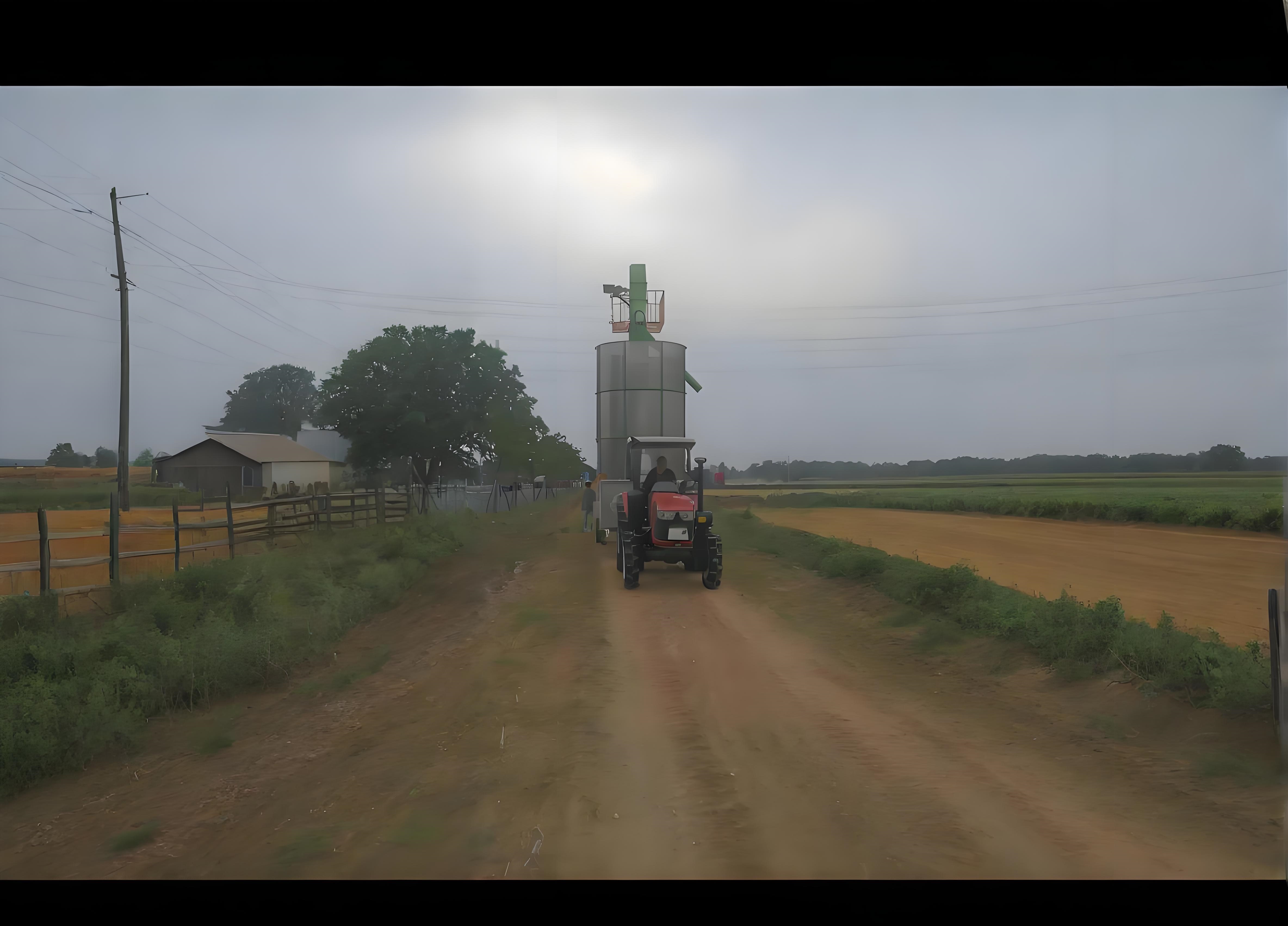 Trailer-Mounted Dryer